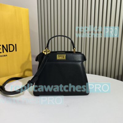 Replica Fend--i Peekaboo Iseeu Petite Black Bag